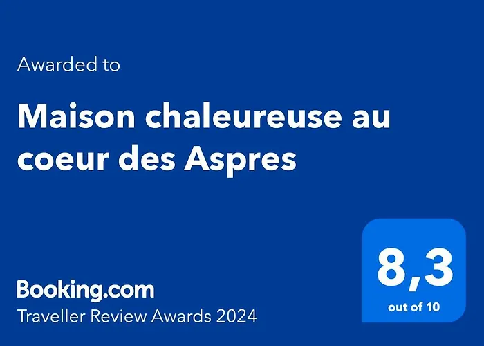 Maison Chaleureuse Au Coeur Des Aspres